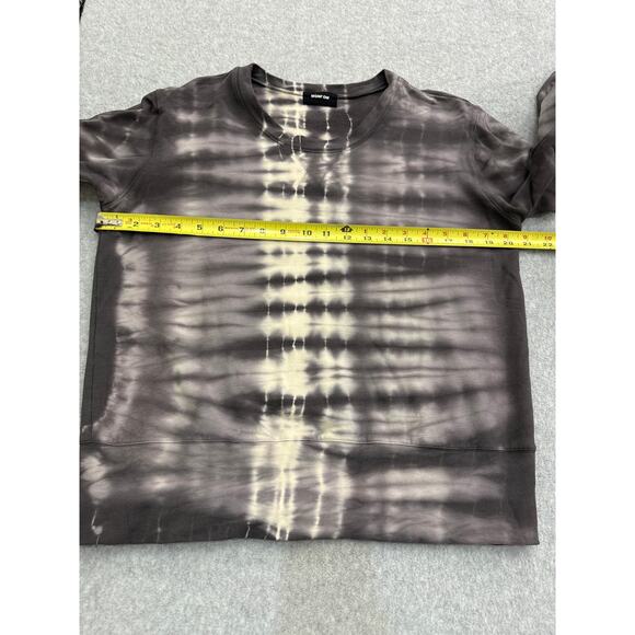Monrow Tie-Dye Long Sleeve Sweatshirt – Size Small - Picture 4 of 5